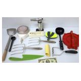 High-End Kitchen Tools w All-Clad, Torch, Press+