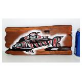 Hand-Painted NW Native Wood Art