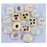 Faceted Gem Stones Garnet & Aquamarine - Quality