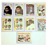 9 Vintage Dallas Cowboys NFL Card Lot