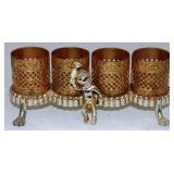 Vintage Hollywood Glam Cherub Lipstick Holder