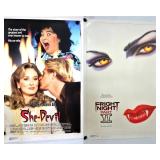 She-Devil & Fright Night II Original Movie Posters