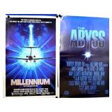 The Abyss & Millennium Original Movie Posters