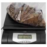 8.7lb Bag of 1909-39 Wheat Pennies