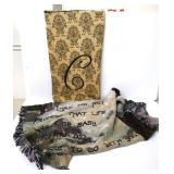 2 Nice Throws - One Christian Saying Other "C"