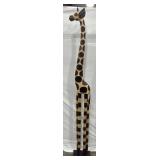 77' Tall Wooden Giraffe Sculpture