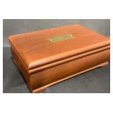 Swiss Reuge Wooden Musical Jewelry Box