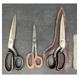 3 Pairs Wiss Inlaid Shearsï¿½Scissors Multiple Sizes