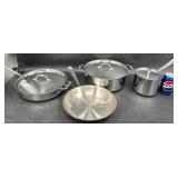 All-Clad D3 Stainless Steel Cookware Set