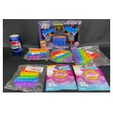 New Toysï¿½ Larva Strike Set, Pop Its, Unicorn Poop+