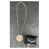 Native American-Styleï¿½Necklace, Bracelet & Pin