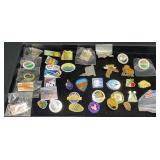 Travel Souvenir Pins Collection