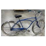 Vintage Blue Schwinn Corvette Bicycle