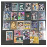 25 Assorted Baseball Cards ï¿½ Rookies & Stars