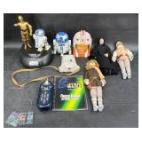 Star Wars Freeze Frame Slides & Viewer w Figures