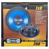 New SSL 8' HP Subwoofer Speaker FS8 for Car