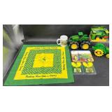 John Deere Memorabilia ï¿½ Clock, Tractors, Mug +