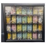 Monopoly Display Cabinet w Deluxe Tokens & Bills