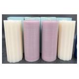 4 PartyLite 3'ï¿½7' Pillar Candles w Boxes Unlit