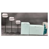 PartyLite Candle Holders & Pillar Candles Lot