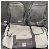 2 New Journeyman Backpacks w USB Ports & Duffel