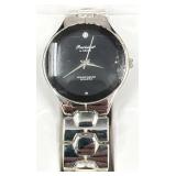 Vntg Gruen Precision Menï¿½s Silver Tone Watch w Box