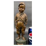 Antique 1890 Felix Pardo De Tavera Bronze Boy