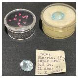 Gemstones Lot ï¿½ Blue Topaz, Tourmalines