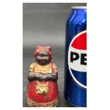 Small Antique Cast Aunt Jemima 3' Bank