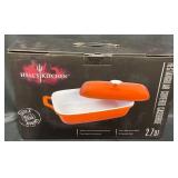 New Hellï¿½s Kitchen 2.7 QT Rectangular Casserole