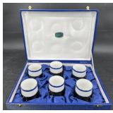 Vntg Kronester Bavaria Cups w SilverPlated Holders