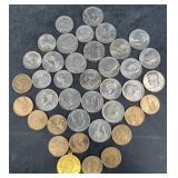 Older Kennedy Halves, Dollar Coins & Pendant