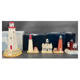 5 Lighthouse Models Figurines ï¿½ Geo. Z. Lefton +