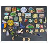 Lions Club Pins Collection  Gold-Filled +