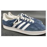 Adidas Gazelle Blue & White Sneakers Men's Sz 10