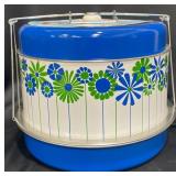 NOS Vntg 1960's Clark Triple-Decker Food Carrier