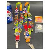 EBay Live Collector's Pins on Lanyards