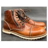 Aldo Leather Boots Men's Sz 9, Like New
