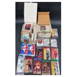 Assorted Basketball Cards Lot '90-91 Hoops I Set+