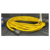 50 Ft Yellow Outdoor Extension Cord 220V