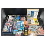 Travel BrochuresScrap Book, Post Cards +