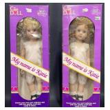 2 NIB Katie Craft DollsAmerican Needlework School