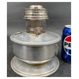 Vintage Aladdin Model 23 Aluminum Oil Lamp