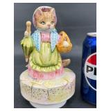 New Beatrix Potter Mrs. Riggy Revolving Music Box