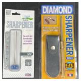 2 New Diamond Knife & ToolSharpeners