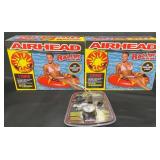 2 Airhead Rollin' River Tubes w Pressure Gauge