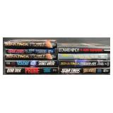 9 Star Trek Book Lot  Novels & Memoirs