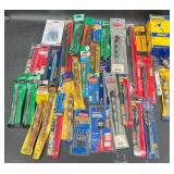 35 Assorted New Drill Bits, Reamer +