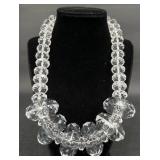Joan Rivers Faceted Lucite Bead Statement Necklace