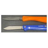 2 Folding Knives  Solingen & EKA Sweden w Adv